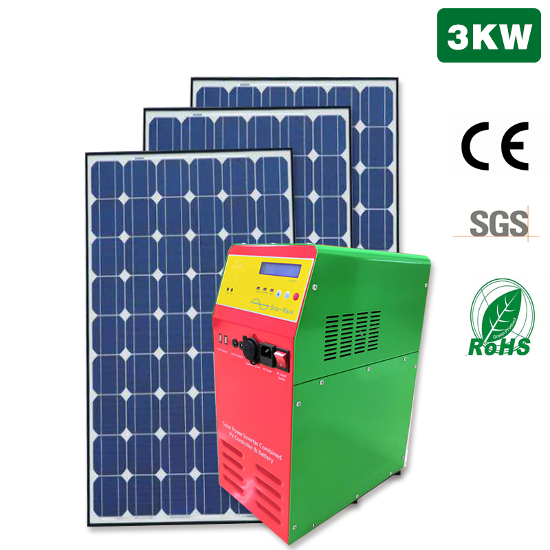 300w-5kw-6kw All in one Gel battery box solar generation system