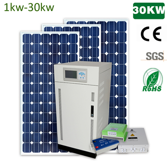 1kw-100kw off grid solar power system for home with deep cycle gel battery working 25 years