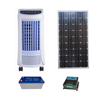 12V DC Solar Air Cooler with 30w low power consumption