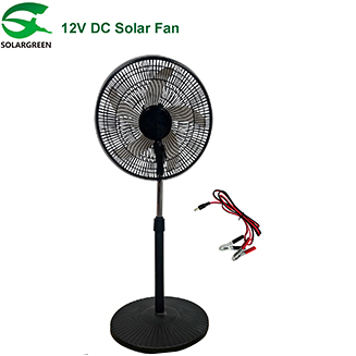 Solar Fan 12V DC -Simple, Affordable Cooling for Off Grid Africa