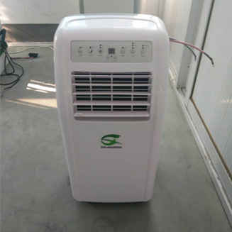 Portable type 24V/48V DC 9000btu-12000btu 100% off Grid Solar Air Conditioner with Panasonic Compressor