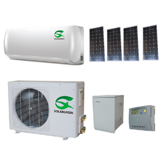 48V DC 9000btu-24000btu 100% off Grid Solar Air Conditioner with Panasonic Compressor and Motors